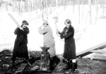 Three women at Ogema Mine (~1926-27)
