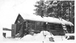 Miner's Cabin In Winter