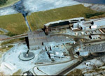Aerial View of Griffith Mine - Buildings