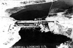 Lac Seul Dam - aerial view (1957)