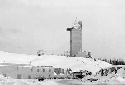 Top of #4 Headframe Construction