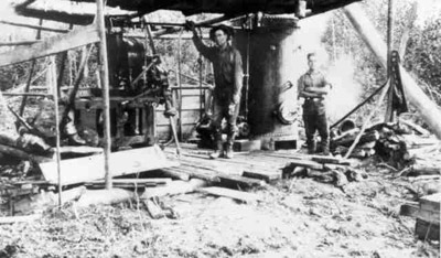 First Steam Diamond Drill - Red Lake (1926)