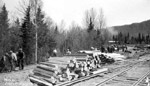 Construction of Canadian National Tracks (1937)