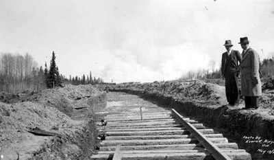 Construction of the Canadian National (May 1937)