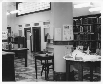 Circulation Department - Fort William Public Library (1956)