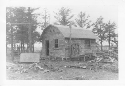 Nail shed, 1947