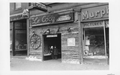 Lecocq's Shop - Fort William Winter Carnival (1949)