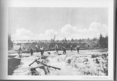 Log Driving at Kakabeka Falls