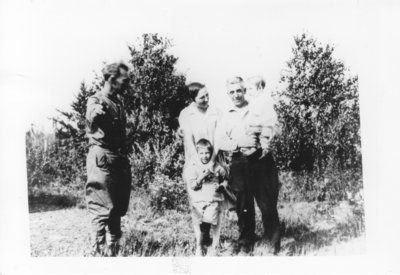 Family at Savant Lake