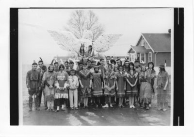 Indian costumes, parade