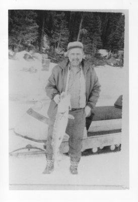 Ice Fishing at Savant Lake