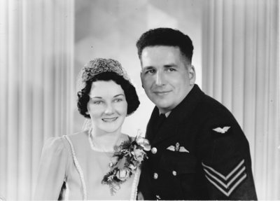 Wedding Picture, Gladys McCartney & Thomas Hunt