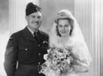 Wedding Picture, Sgt. John Donnelly & Miss Jeanette Angers