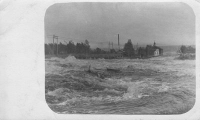 Paquette Dam broke - May 27, 1908