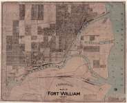 Map of Fort William, Ontario (1913)