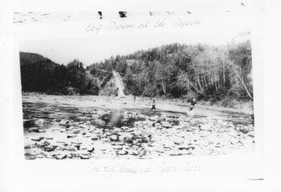 The Log Chute at Pigeon River