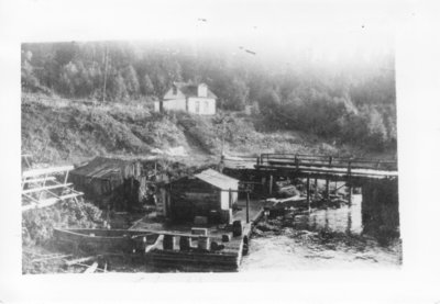 Fishing Station on the Shores of Lake Superior