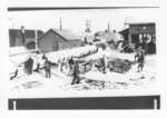 Materials leaving Northern Wood Preservers to go to Alaska Highway, 1941