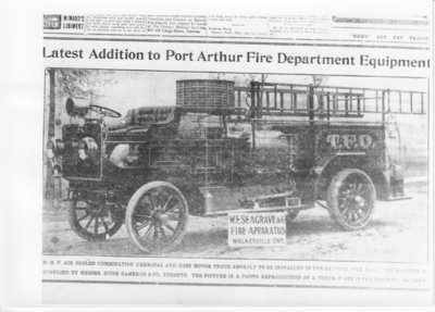 Port Arthur Fire Department Equipment