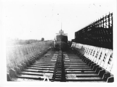 Ship in Dry Dock