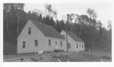 Two Frame houses, Heron Bay, Ontario