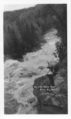 Little Black River, Heron Bay, Ontario