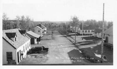 The townsite, Ontario Paper Co. Ltd., Heron Bay, Ontario