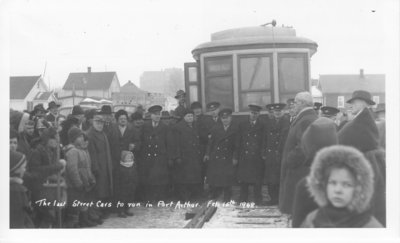 The Last Street Cars, February 16, 1948