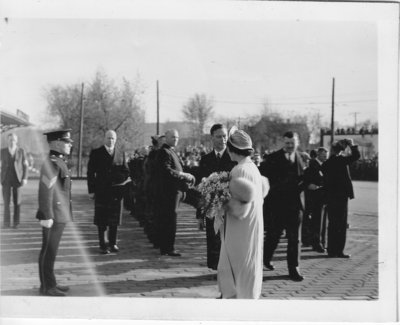 King George VI and Queen Elizabeth - royal visit on May 23, 1939