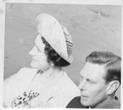 King George VI and Queen Elizabeth on May 23, 1939 - royal visit