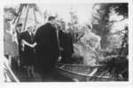 King George VI and Queen Elizabeth at Indian Reserve