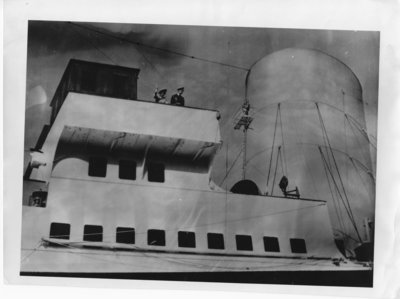 King George VI and Queen Elizabeth on board the ship - &quot;Empress of Britain&quot; May and June 1939