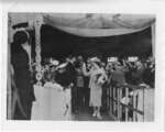 King George VI and Queen Elizabeth on board the ship - "Empress of Britain" for return voyage in 1939