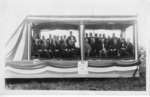 Diamond Jubilee parade on July 1, 1927 - Fathers of Confederation float