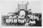 Diamond Jubilee Parade on July 1, 1927 - Bricklayer's float