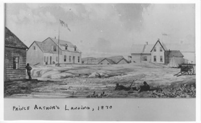 Prince Arthur's Landing, 1870