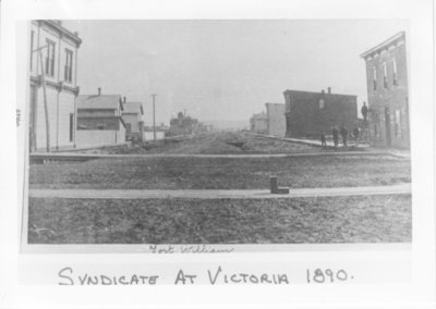 Syndicate at Victoria, 1890, Fort William, Ontario