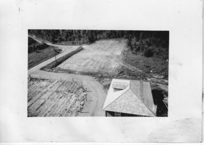 Aerial view of Hurkett Headquarters, Ontario Forestry Branch in 1938