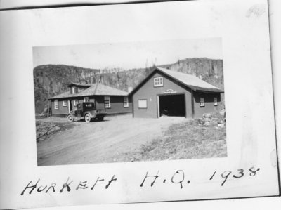 Hurkett Headquarters. Ontario Forestry Branch - 1938