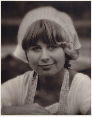 Portrait of Farm Girl at Old Fort William