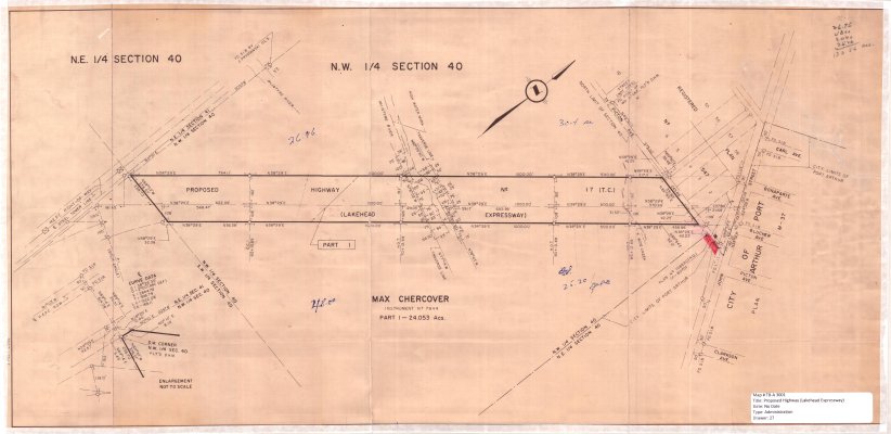 Proposed Highway (Lakehead Expressway)