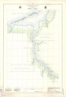 International Boundary : From the Northwesternmost point of Lake of the Woods to Lake Superior -- Sheet No. 3