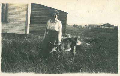 Woman with Deer