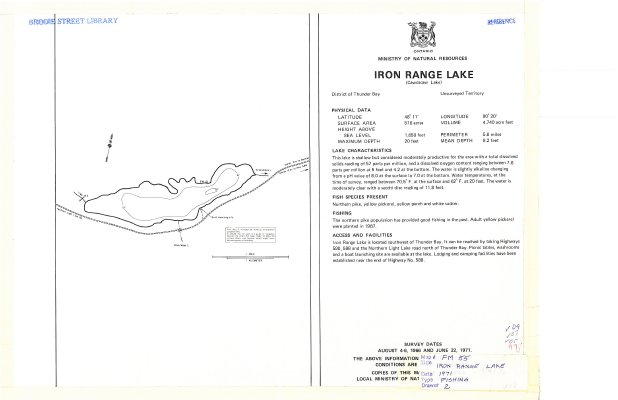 Iron Range Lake (Cawcacaw Lake)