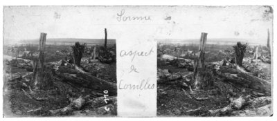 Somme Battlefield near Combles France