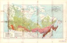 Dominion of Canada Exclusive of Northern Regions Indicating Vegetation and Forest Cover