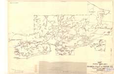 Map Showing Timber Limits of Nyando Pulp & Paper Co. Thunder Bay District