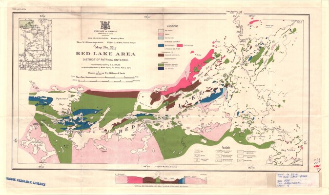 Red Lake Area : District of Patricia, Ontario