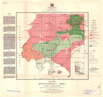 Batchawana Area : District of Algoma, Ontario