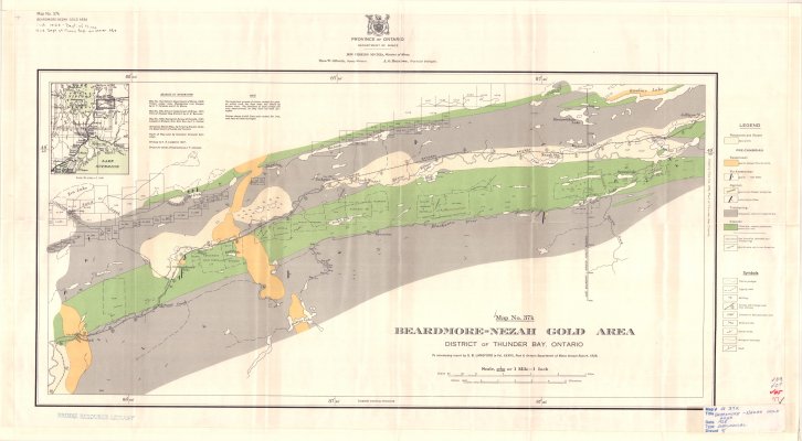 Beardmore-Nezah Gold Area